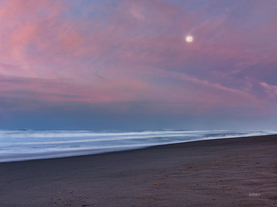 Gold Beach Sunrise Photograph by Leland D Howard