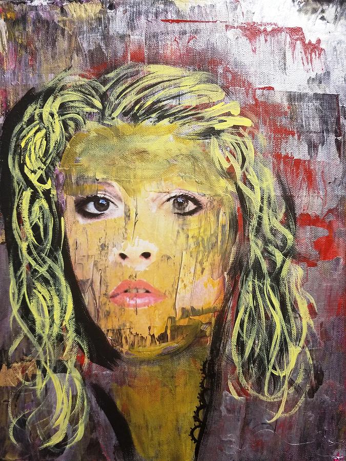 Gold Dust Woman Painting by Jayime Jean