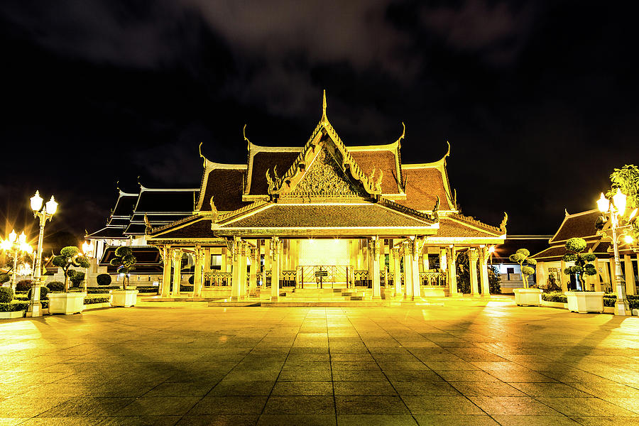 Golden Bangkok Photograph by @ Didier Marti