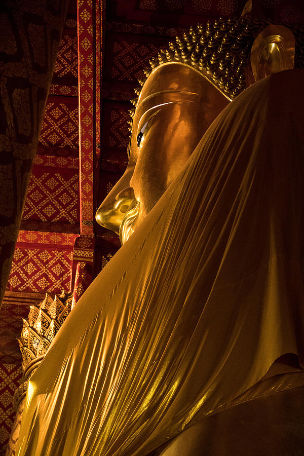 Golden Buddha Photograph by Joshua Van Lare