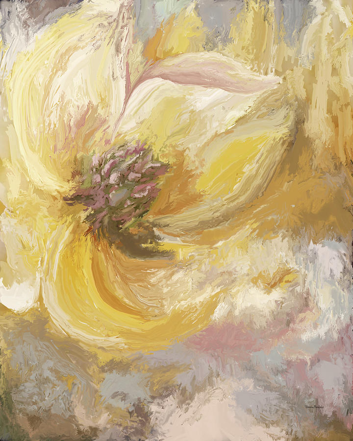Golden Dahlia I by Ramona Murdock Golden Dahlia I by Ramona Murdock