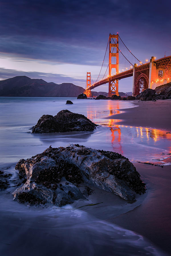 Golden Gate Blues Photograph by Vincent James
