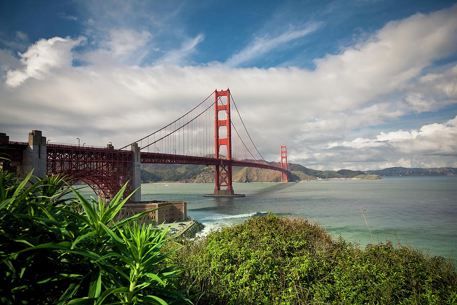 Golden Gate Bridge Photograph by 35007
