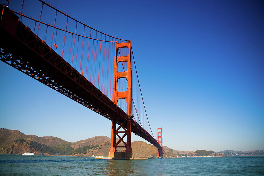 Golden Gate Bridge From Below Photograph by Halbergman