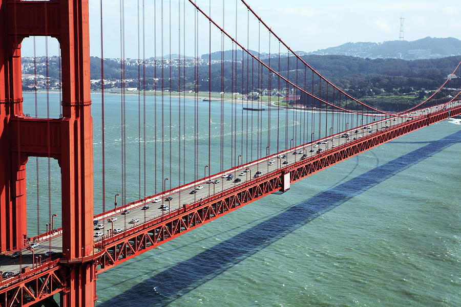 Golden Gate Bridge Horizontal Portrait Photograph by Kevinruss