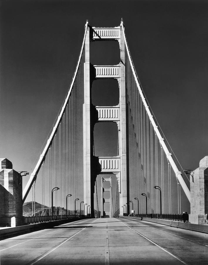 Golden Gate Bridge Photograph by Hulton Collection Golden Gate Bridge Photograph by Hulton Collection