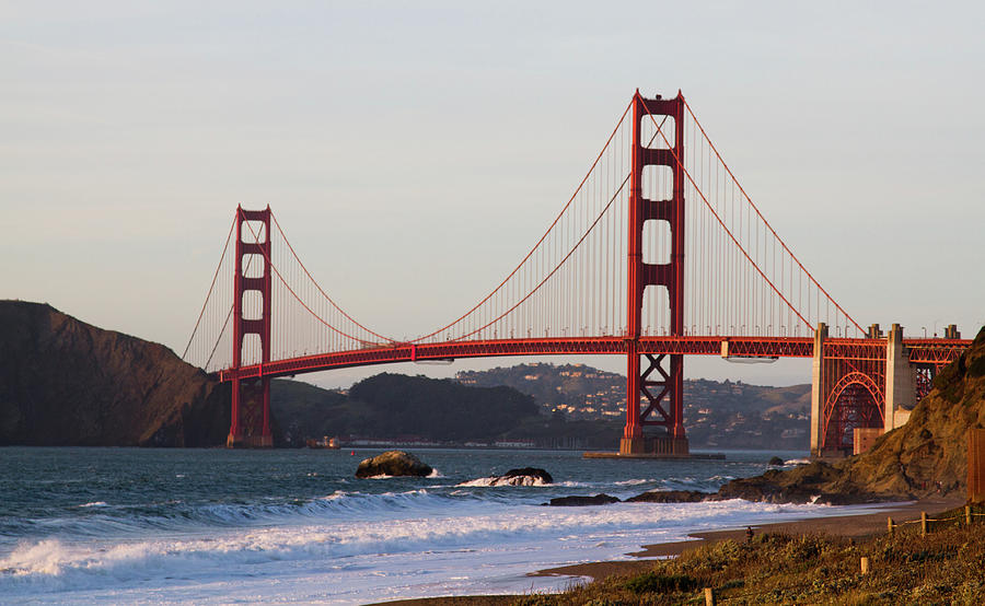 Golden Gate Bridge Photograph by Raquel Lonas