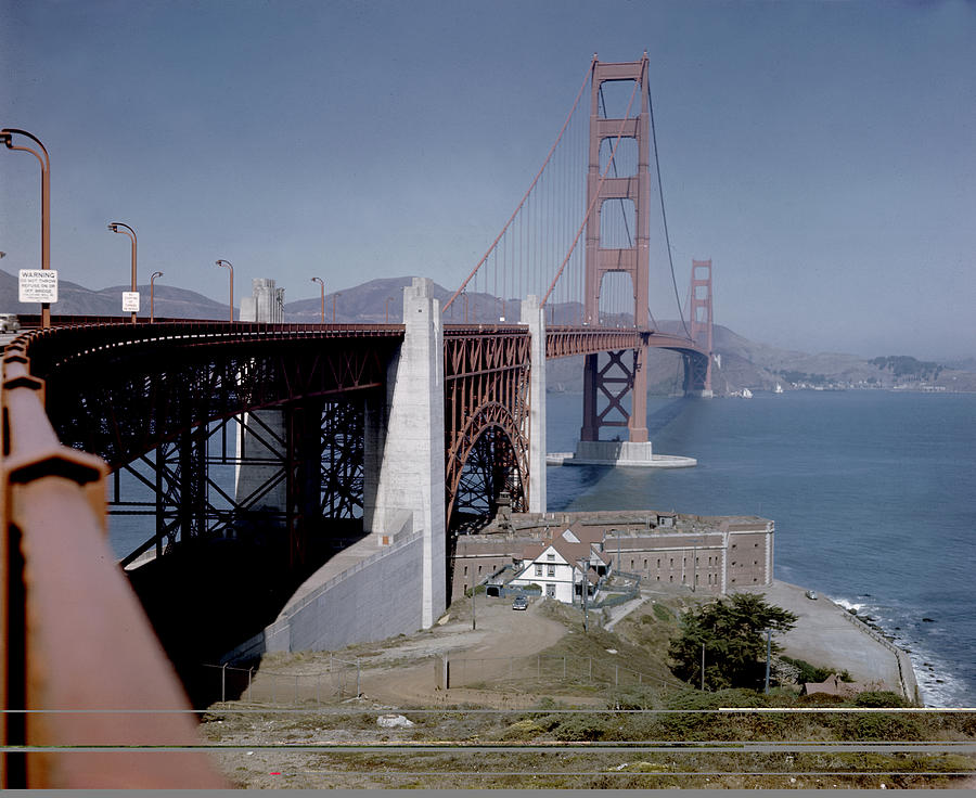 Golden Gate Bridge Photograph by Robert Natkin