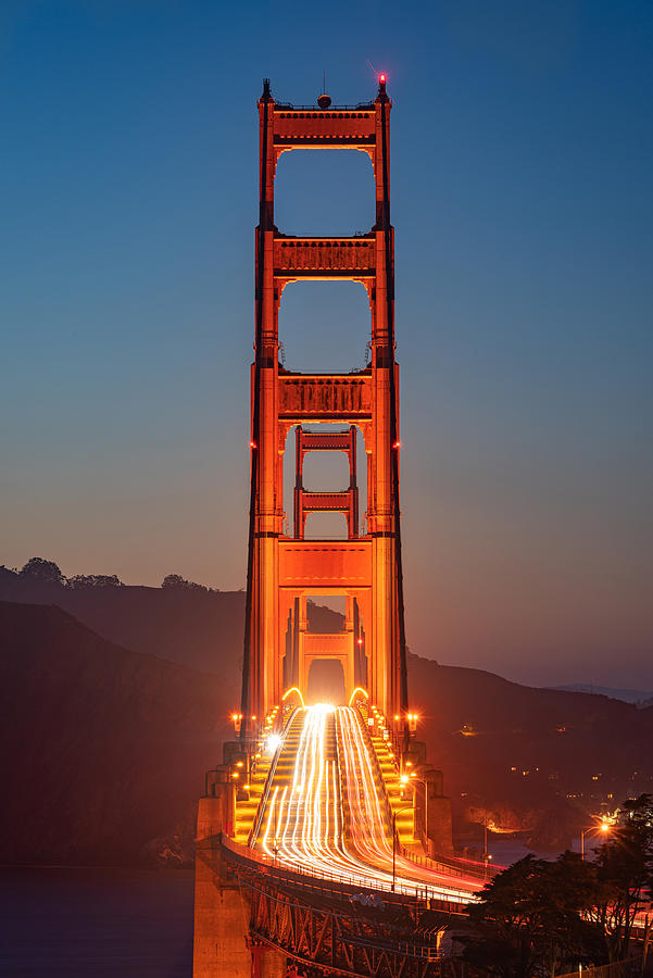 Architecture Photograph - Golden Gate Bridge by Ron Langager