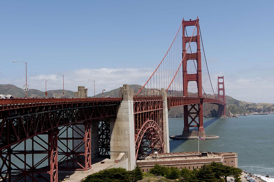 Golden Gate Bridge, San Francisco, California By Carol M. Highsmith 3 Painting