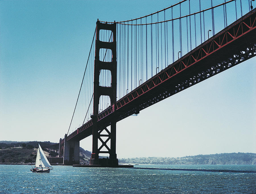 Golden Gate Bridge, San Francisco, Usa Photograph by Iain Crockart