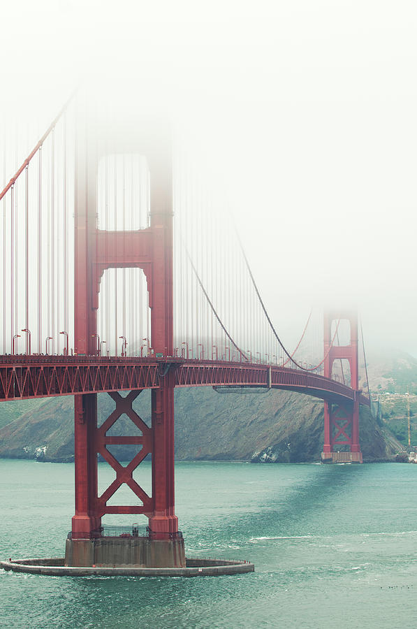 Golden Gate Bridge San Francisco With Photograph by Peskymonkey