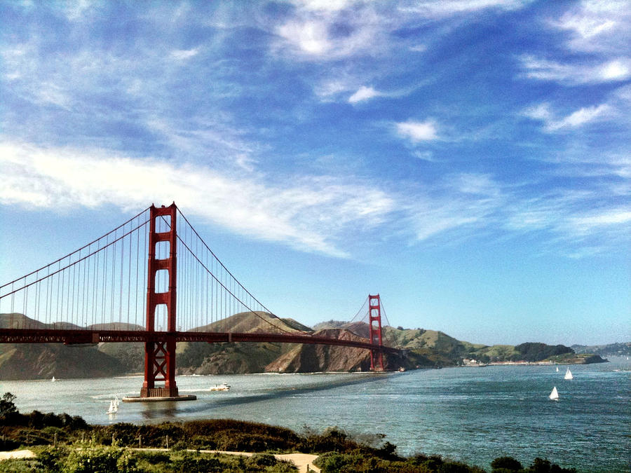 Golden Gate Bridge Photograph by Shyam Mani