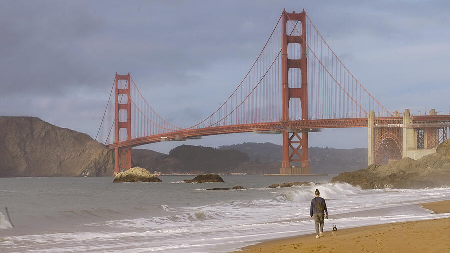Golden Gate Bridge Photograph by Wei Yu
