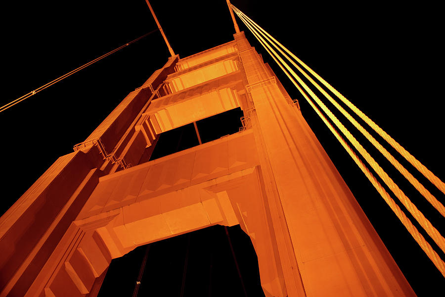 Golden Gate Hz Photograph by Penfold