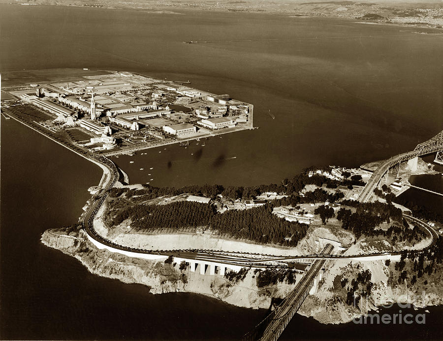 Treasure Island Photograph - Golden Gate International Exposition 1939-1940 by Monterey County Historical Society
