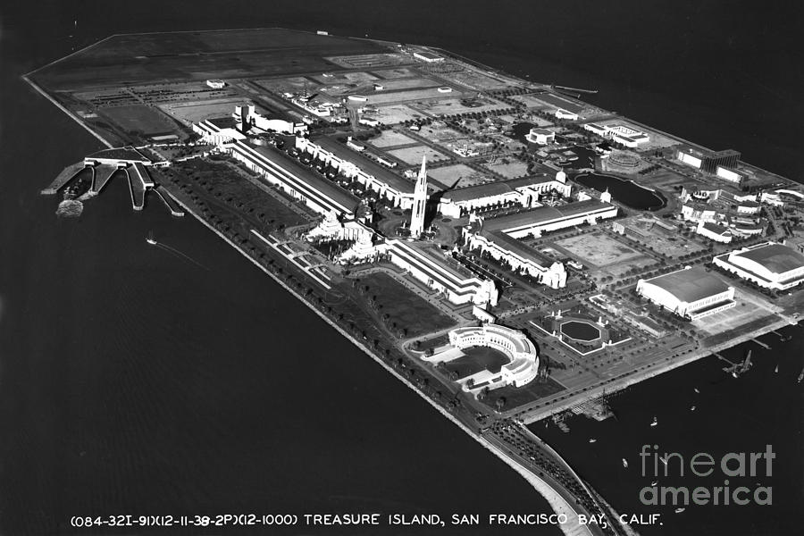 Treasure Island Photograph - Golden Gate International Exposition San Francisco 1938 by Monterey County Historical Society