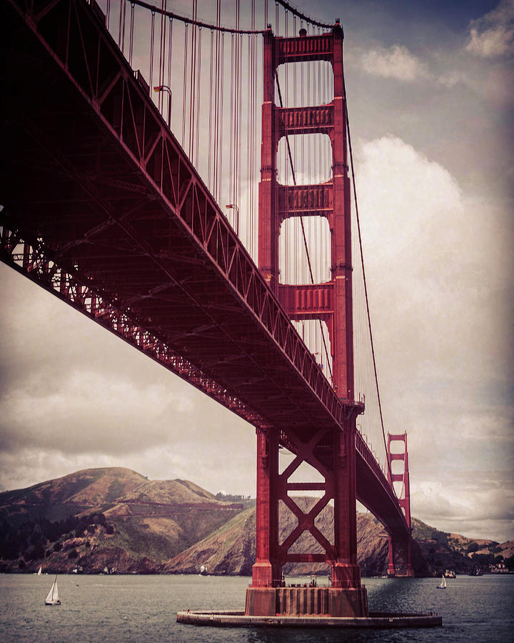Golden Gate Bridge Photograph - Golden Gate by Lance Kuehne