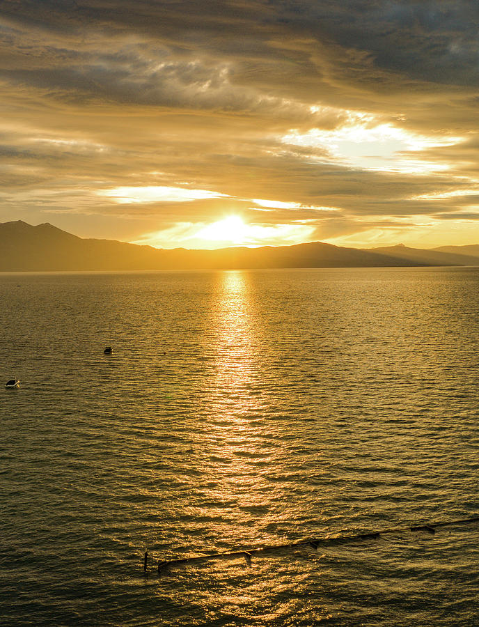 Golden Hour Lake Tahoe Photograph by Anthony Giammarino