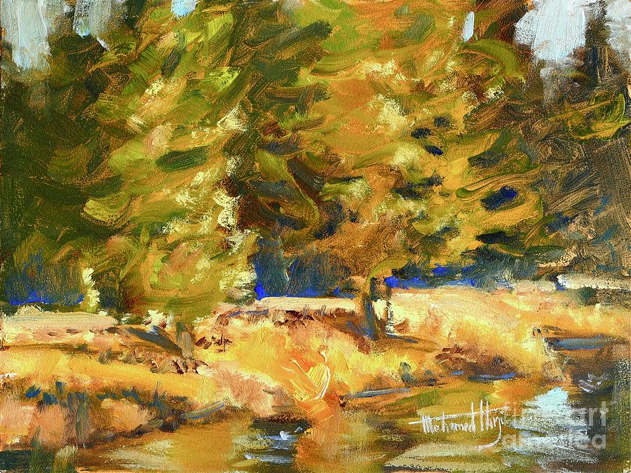 Golden Larches. Jpg Painting