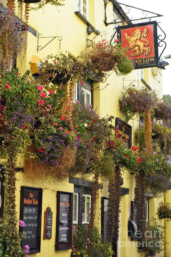 Golden Lion pub, Padstow, Cornwall Photograph by David Birchall