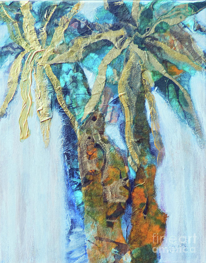 Golden Palms 2 Painting