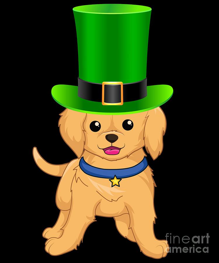 Green St Patrick's Day Leprechaun Hat Graphic by
