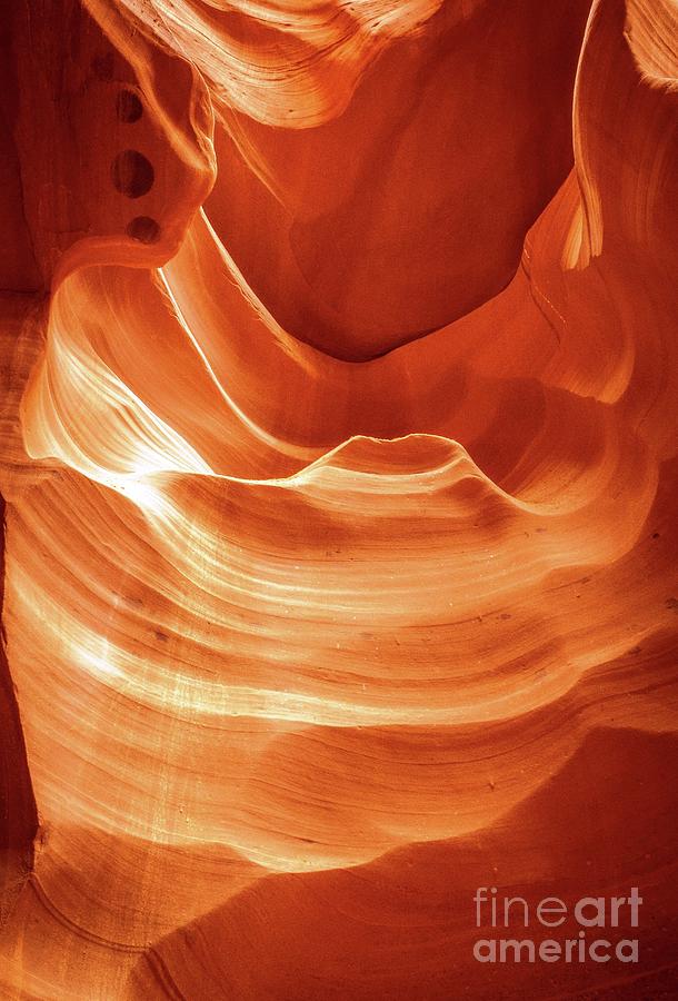 Golden Rock Swirls Photograph by Bob Lentz