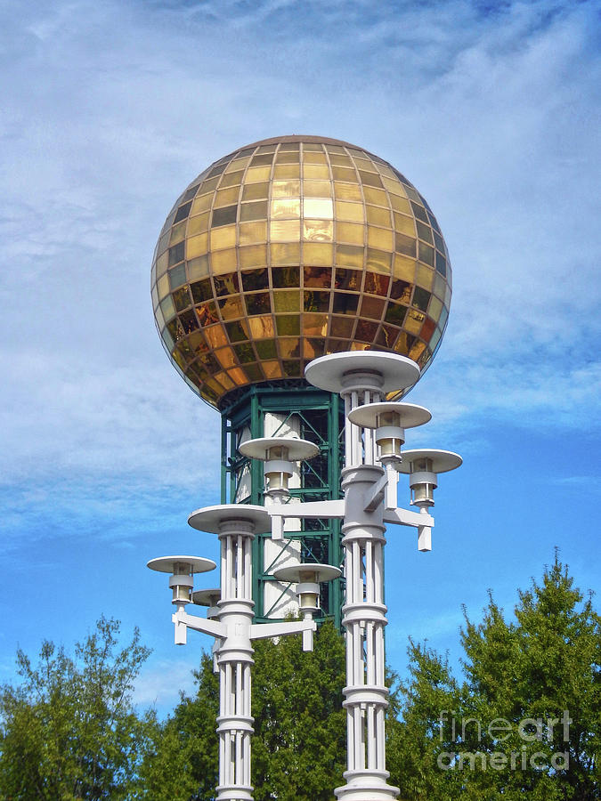 Golden Sunsphere Photograph by Phil Perkins