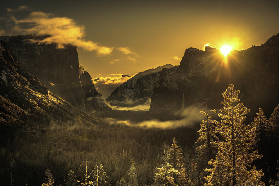 Golden Valley Sunrise Photograph by Christian Mueller - Fine Art America