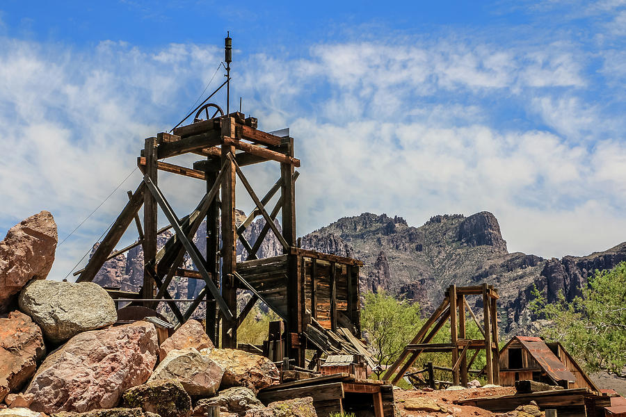 Goldfield Mine Photograph by Dawn Richards