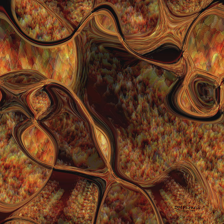 Goldfish Skin Digital Art by Diane Parnell