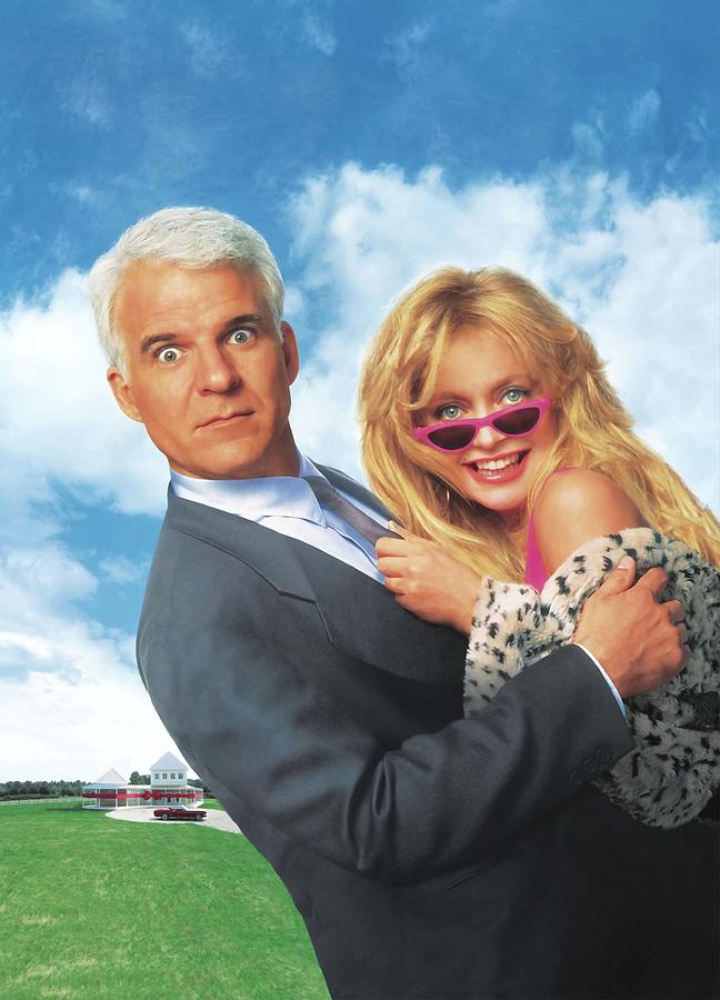 GOLDIE HAWN and STEVE MARTIN in HOUSESITTER -1992-. Photograph by Album