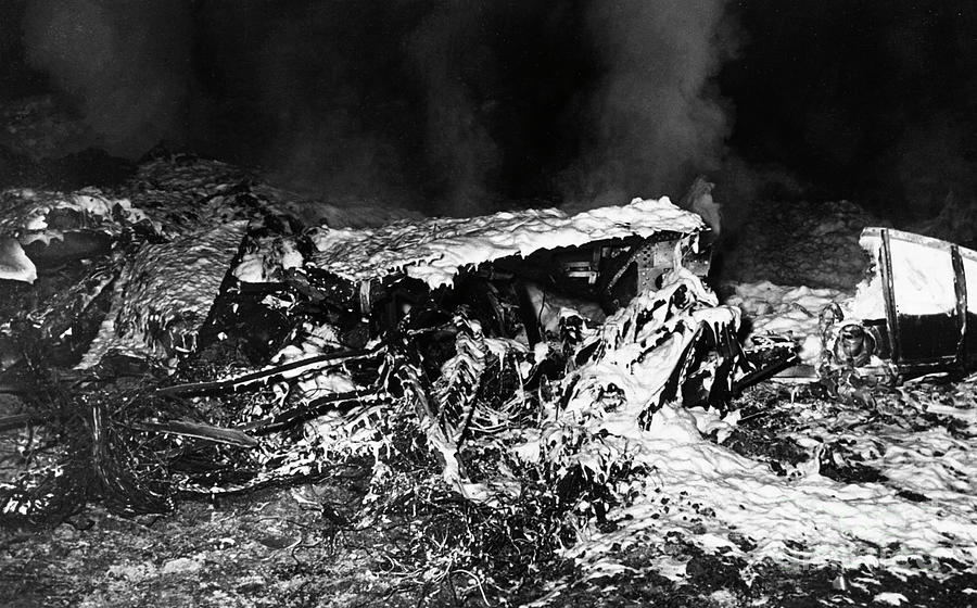 Goldsboro B-52 Crash Photograph by Bettmann