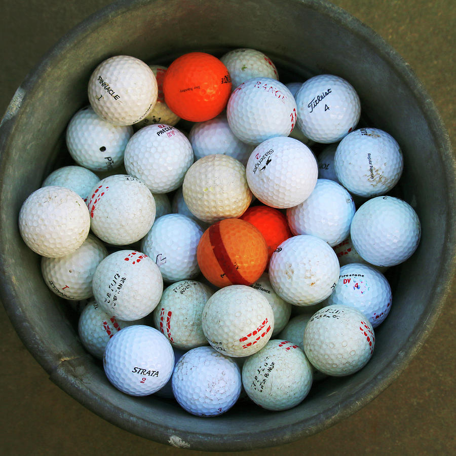 Golf Balls Photograph by Art Block Collections
