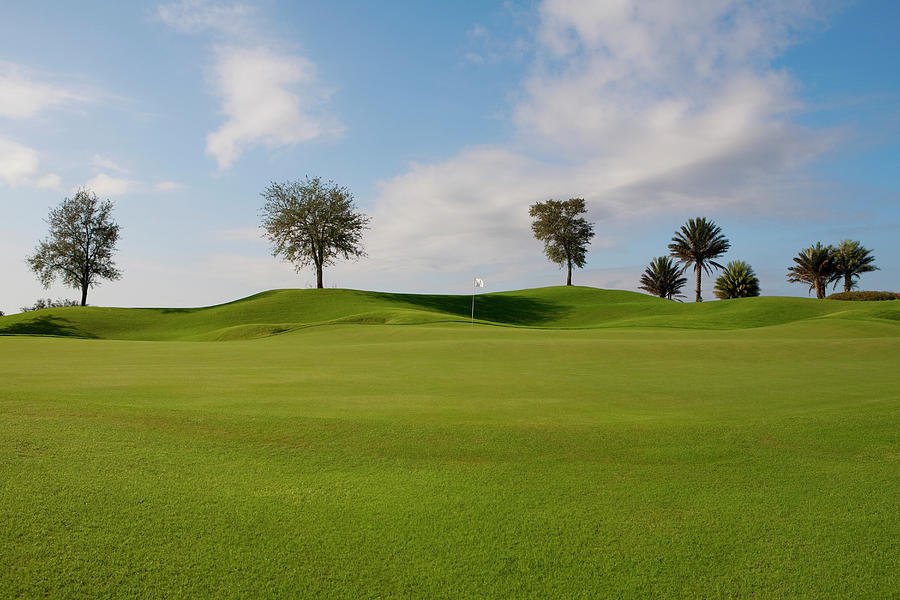 Golf Course, Miami Beach, Florida, Usa Photograph by Glow Images, Inc Golf Course, Miami Beach, Florida, Usa Photograph by Glow Images, Inc