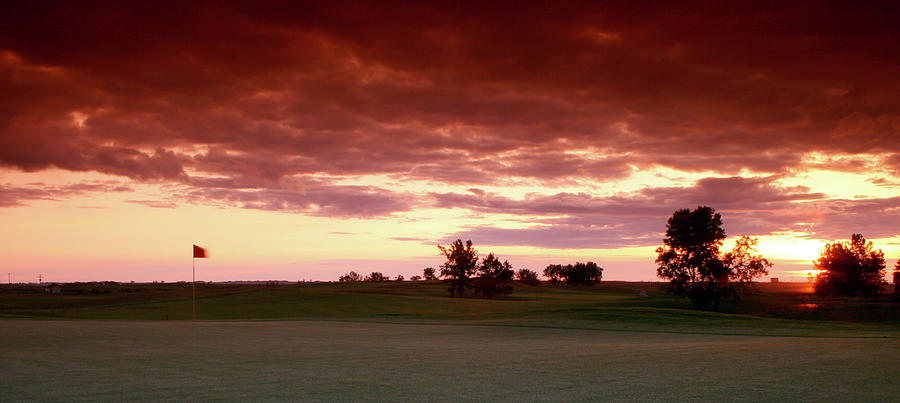 Golf Course Panorama Photograph by Imaginegolf