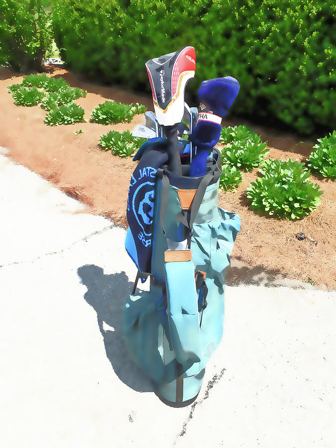 Golf equipment Painting by Jeelan Clark