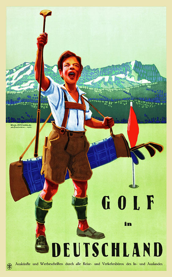 Golf in Deutschland Painting by CVG Osswald Pixels Golf in Deutschland Painting by CVG Osswald Pixels