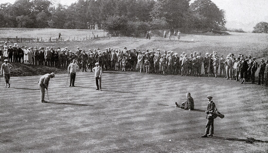 Golf Photo Vintage 1926 Photograph by Photo File
