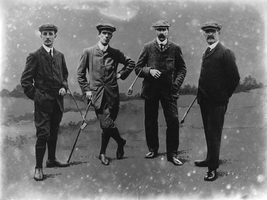 Golf Players Photograph by Hulton Archive