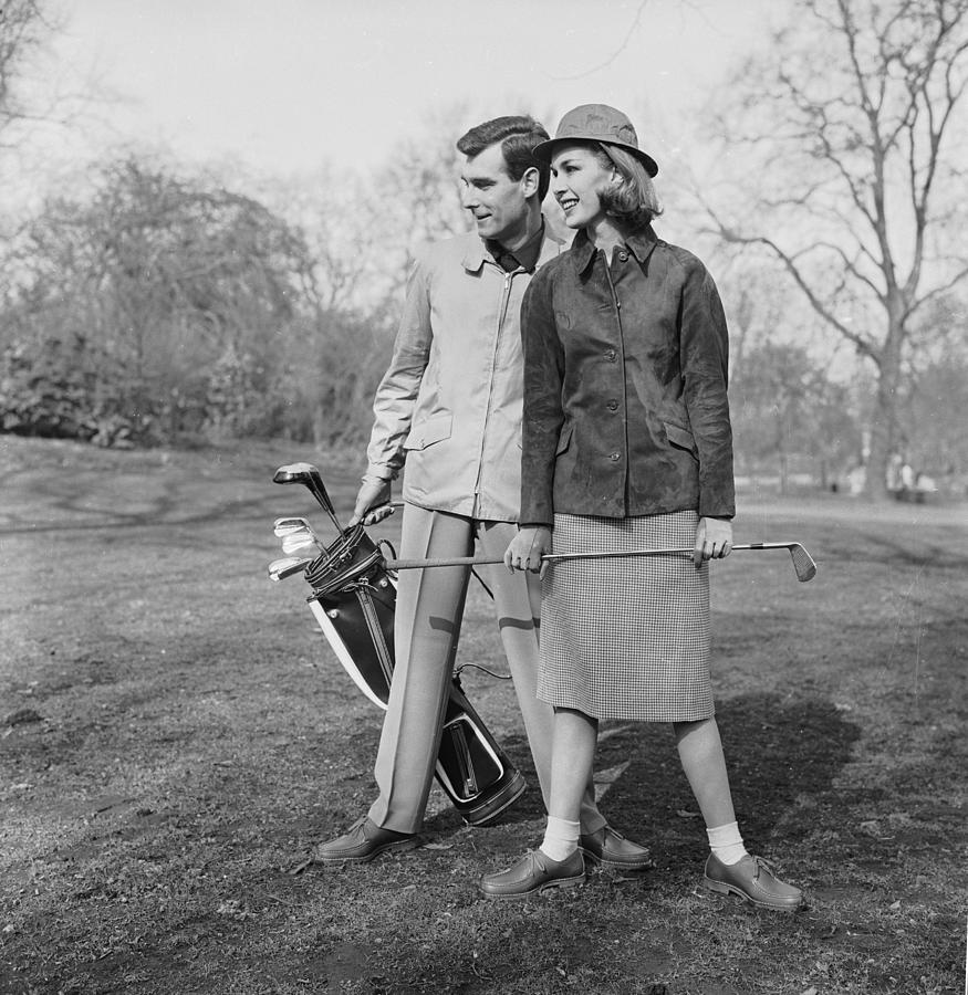 Golfing Partners Photograph by Chaloner Woods