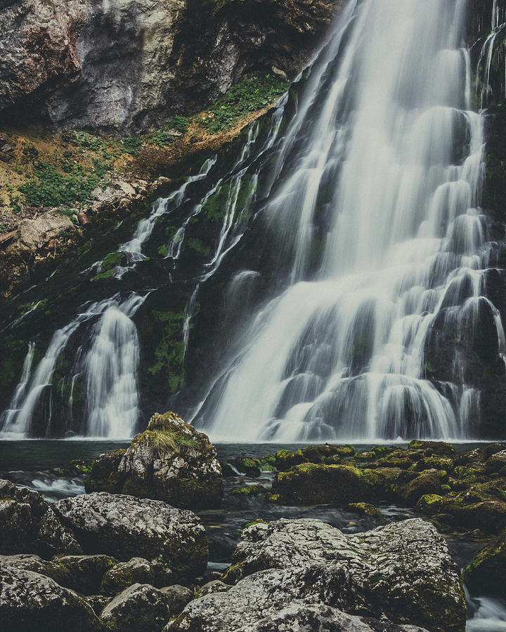 Golling Waterfalls Photograph by Rebekah Zivicki