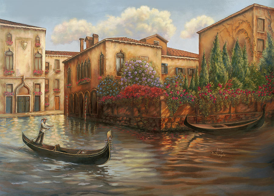 Gondola I Digital Art by Judy Mastrangelo - Fine Art America