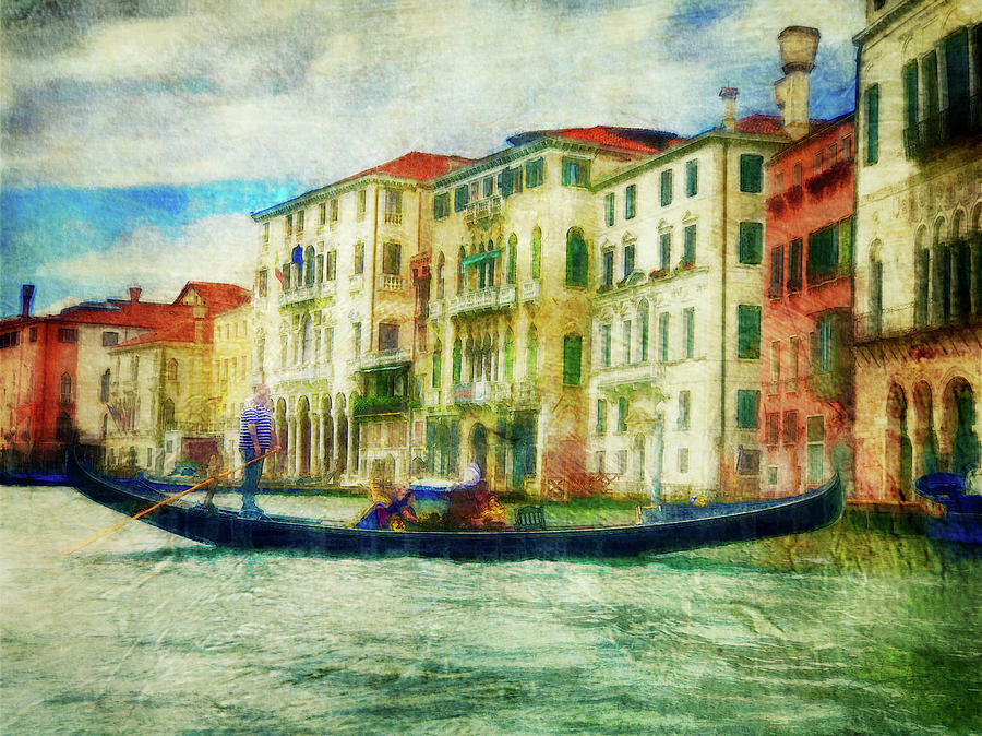 Venice Gondola Ride Photograph by Jill Love Venice Gondola Ride Photograph by Jill Love