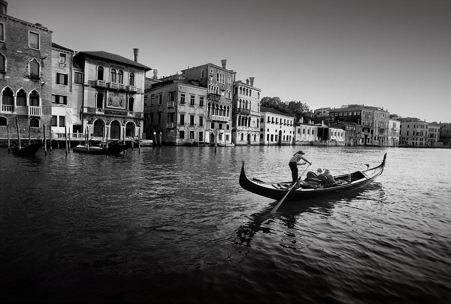 Gondola, Venice, Ita Photograph by Mark Edward Harris