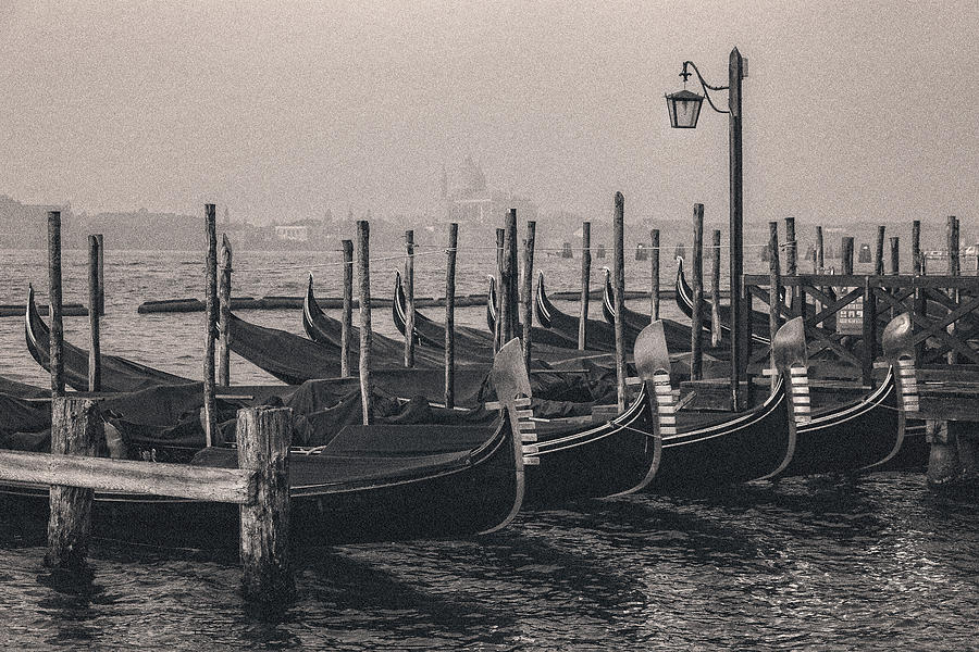 Gondolas at San Marco 2 by Suleyman Derekoy Gondolas at San Marco 2 by Suleyman Derekoy