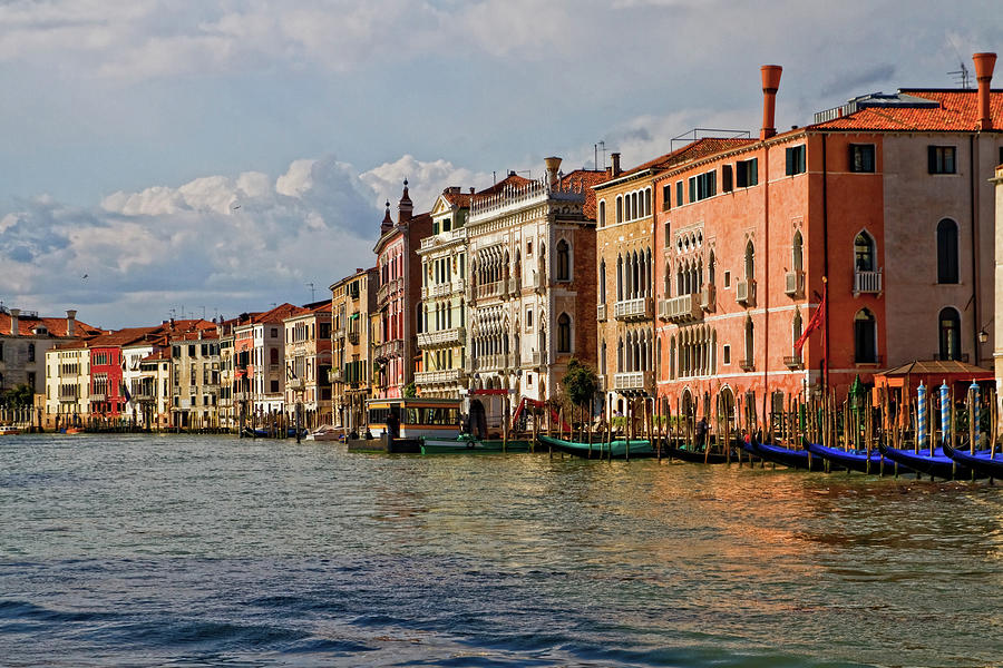 Gondolas In Venice, Italy Photograph by Ary6