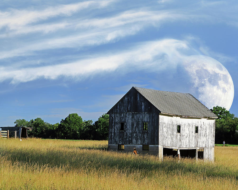 Gone Barn Photograph by Christopher McKenzie