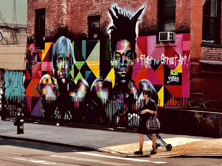 Gone Shopping For Popart In Brooklyn New York Photograph